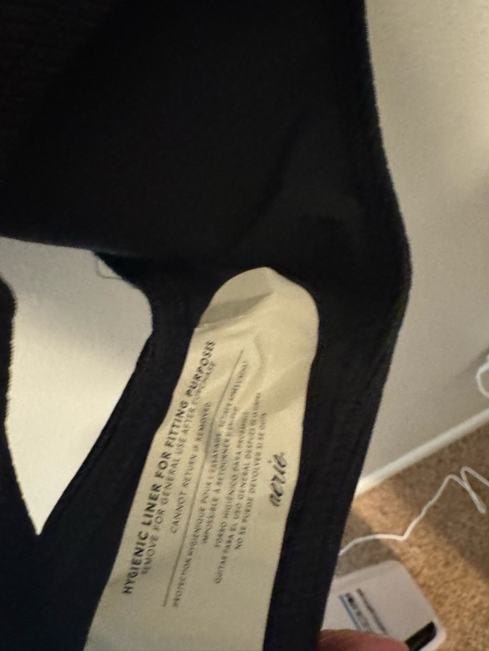 aerie Black Cheeky Voop One-Piece Swimsuit with Side Cutouts NWT Size Medium - Picture 7 of 10